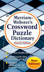 Merriam Webster's Crossword Puzzle Dictionary - Merriam-Webster (ISBN: 9780877798194)