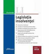 Legislatia insolventei editie actualizata la 15 octombrie 2018 (ISBN: 9786062710286)