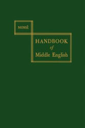 Handbook of Middle English - Fernand Mosse (ISBN: 9780801867613)