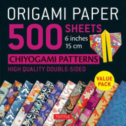 Origami Paper 500 sheets Chiyogami Patterns - Tuttle Publishing (ISBN: 9780804849234)