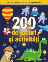 200 de jocuri si activitati - Volumul 4 (ISBN: 9786063332968)