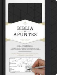 Rvr 1960 Biblia de Apuntes, Negro Símil Piel - B&h Espanol Editorial (ISBN: 9781433650543)