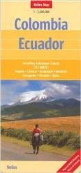 Colombia térkép Nelles 1: 2 500 000 (2011)