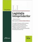 Legislatia intreprinderilor, indrumar practic - Editie ingrijita de Andreea-Teodora Stanescu (ISBN: 9786062711689)