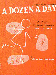 Dozen a Day Book 4 - Edna Mae Burnam (ISBN: 9780711960459)