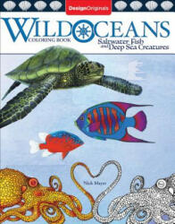 Wild Oceans Coloring Book - Nick Mayer (ISBN: 9781497202139)