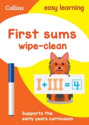 Wipe-clean. First Sums Ages 3-5 (ISBN: 9780008212940)