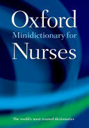 Minidictionary for Nurses (ISBN: 9780198788461)