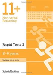 Teste rapide de raționament nonverbal 11+ Cartea 3: Clasa a 4-a, vârste 8-9 (ISBN: 9780721714653)