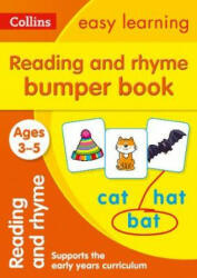 Reading and Rhyme Bumper Book Ages 3-5 - Collins Easy Learning (ISBN: 9780008275440)