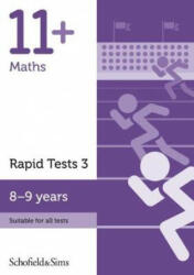 11+ Maths Rapid Tests Book 3: Year 4 Ages 8-9 (ISBN: 9780721714233)