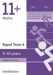 11+ Maths Rapid Tests Book 4: Year 5 Ages 9-10 (ISBN: 9780721714240)