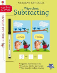 Wipe-clean Subtracting 5-6 - NOT KNOWN (ISBN: 9781474937221)