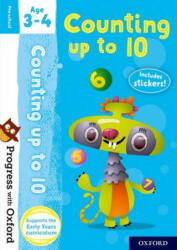 Progress with Oxford: Counting up to 10 Age 3-4 - Nicola Palin (ISBN: 9780192765451)