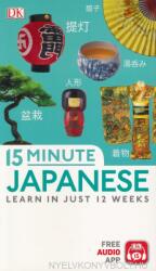 15-Minute Japanese - DK (ISBN: 9780241325605)