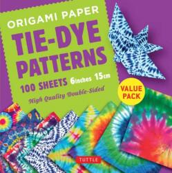 Origami Paper 100 Sheets Tie-Dye Patterns 6 (ISBN: 9780804851114)
