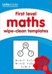 First Level Wipe-Clean Maths Templates for CfE Primary Maths - Leckie and Leckie (ISBN: 9780008320331)