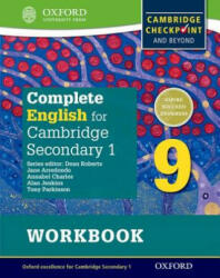 Complete English for Cambridge Lower Secondary Student Workbook 9 (First Edition) - Tony Parkinson (ISBN: 9780198364702)