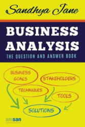 Business Analysis - SANDHYA JANE (ISBN: 9780990637455)