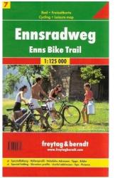 Ennsradweg kerékpáros térkép Freytag 1: 125 000 (2009)