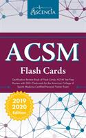 ACSM Certification Review Book of Flash Cards: ACSM Test Prep Review with 300+ Flashcards for the American College of Sports Medicine Certified Person (ISBN: 9781635303698)