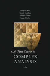A First Course in Complex Analysis (ISBN: 9781944325084)