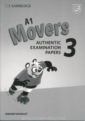 A1 Movers 3 Answer Booklet - neuvedený autor (ISBN: 9781108465182)