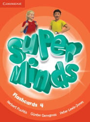 Herbert Puchta, Günter Gerngross, Peter Lewis-Jones: Super Minds 4 Flashcards (ISBN: 9781316631584)