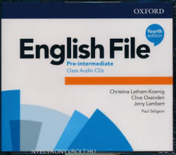 Christina Latham-Koenig, Clive Oxenden, Jerry Lambert: English File 4th Edition Pre-Intermediate Class Audio CDs (ISBN: 9780194036290)