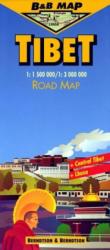 Tibet térkép B & B 1: 1 500 000 (ISBN: 9783897071087)