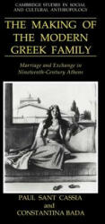 Making of the Modern Greek Family - Paul Sant CassiaConstantina Bada (ISBN: 9780521028264)
