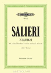 Antonio Salieri: Requiem - zongorakivonat (ISBN: 9780014064618)
