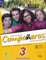 Companeros 3 Podręcznik + licencia digital - nueva edicion - Díez Ignacio Rodero, Sardinero Franco Carmen, Castro Viúdez Francisca (2016)