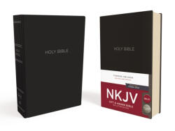NKJV, Gift and Award Bible, Leather-Look, Black, Red Letter, Comfort Print - Thomas Nelson (ISBN: 9780718074791)