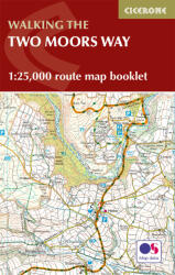 Two Moors Way Map Booklet - 1: 25 000 OS Route Mapping (ISBN: 9781786310071)