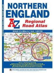 Northern England térkép AZ 1: 221760 (2011)