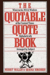 The Quotable Quote Book (ISBN: 9780806512204)