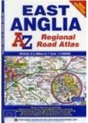 East Anglia régió térkép AZ 1: 158 400 (2011)