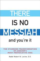 There Is No Messiah--And You're It: The Stunning Transformation of Judaism's Most Provocative Idea (ISBN: 9781580232555)