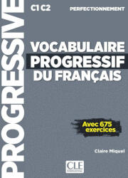 Vocabulaire progressif du français Niveau perfectionnement Livre + CD (ISBN: 9782090384536)