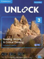 Unlock Level 3 Reading, Writing, & Critical Thinking Student’s Book, Mobil App and Online Workbook with Downloadable Video - Second Edition (ISBN: 9781108686013)