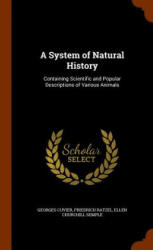 System of Natural History - Cuvier, Professor Georges, Baron, Bar, Friedrich Ratzel, Ellen Churchill Semple (ISBN: 9781344784016)