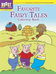 BOOST Favorite Fairy Tales Coloring Book - Fran Newman-D'Amico (ISBN: 9780486494036)