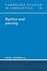 Syntax and Parsing (ISBN: 9780521024099)