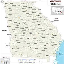 Georgia térkép, Georgia állam Rand M (ISBN: 9780528969850)