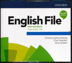 Christina Latham-Koenig, Clive Oxenden, Jerry Lambert: English File 4th Edition Intermediate Class CDs (ISBN: 9780194035576)