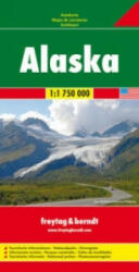 Alaszka térkép, 1: 1 750 000 Freytag térkép AK 168 2017 (2008)