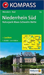 755. Niederrhein Süd, Naturpark MaasSchwalmNette turista térkép Kompass (2010)