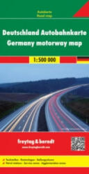 Németország autópályatérkép, 1: 700 000 Freytag térkép AK 0221 (2009)