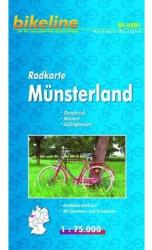 Münsterland kerékpáros térkép 1: 75 000 (2009)